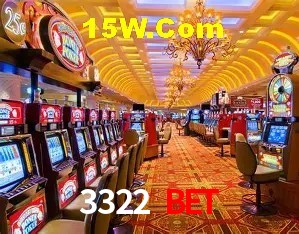 Interface moderna da plataforma 3322 Bet