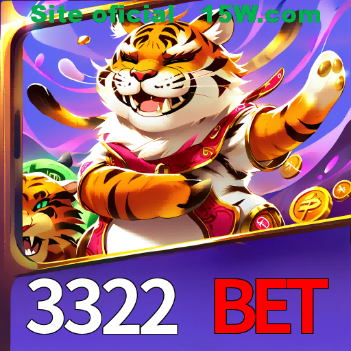Imagem promocional da 3322 Bet mostrando a plataforma e suas vantagens